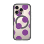 スリムプロテクションプレミアムケース with MagSafe［ シンプルドット - Purple ］