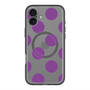 スリムプロテクションプレミアムケース with MagSafe［ シンプルドット - Purple ］
