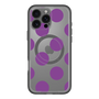 スリムプロテクションプレミアムケース with MagSafe［ シンプルドット - Purple ］