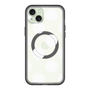 スリムプロテクションプレミアムケース with MagSafe［ シンプルドット - White ］