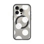 スリムプロテクションプレミアムケース with MagSafe［ シンプルドット - White ］