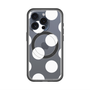 スリムプロテクションプレミアムケース with MagSafe［ シンプルドット - White ］