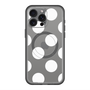 スリムプロテクションプレミアムケース with MagSafe［ シンプルドット - White ］