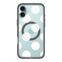 スリムプロテクションプレミアムケース with MagSafe［ シンプルドット - White ］