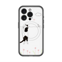 スリムプロテクションプレミアムケース with MagSafe［ 夢中に覗く三毛ねこ ］