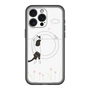 スリムプロテクションプレミアムケース with MagSafe［ 夢中に覗く三毛ねこ ］