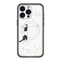 スリムプロテクションプレミアムケース with MagSafe［ 夢中に覗く三毛ねこ ］