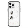スリムプロテクションプレミアムケース with MagSafe［ 夢中に覗く三毛ねこ ］