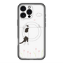 スリムプロテクションプレミアムケース with MagSafe［ 夢中に覗く三毛ねこ ］