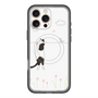 スリムプロテクションプレミアムケース with MagSafe［ 夢中に覗く三毛ねこ ］