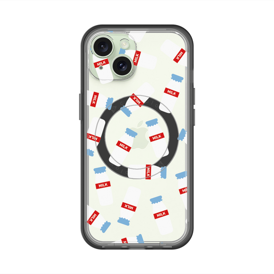 スリムプロテクションプレミアムケース with MagSafe［ おいしいミルク ］