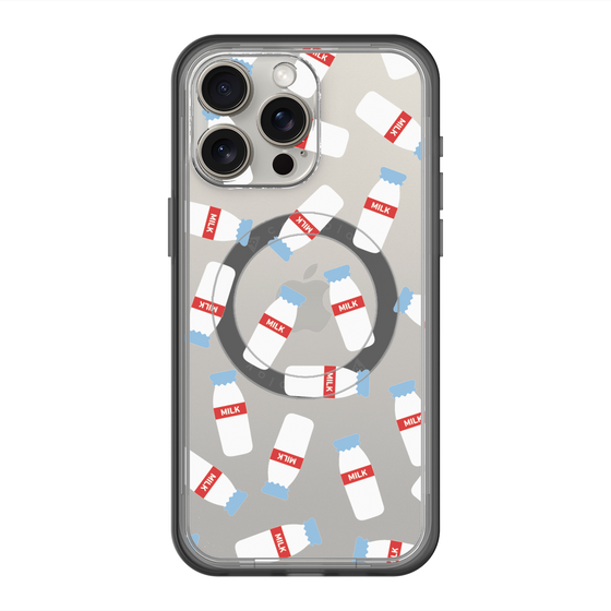 スリムプロテクションプレミアムケース with MagSafe［ おいしいミルク ］
