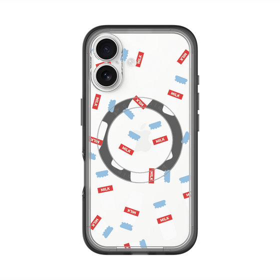 スリムプロテクションプレミアムケース with MagSafe［ おいしいミルク ］