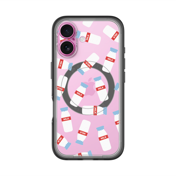 スリムプロテクションプレミアムケース with MagSafe［ おいしいミルク ］