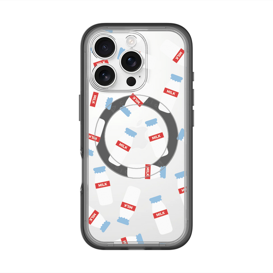 スリムプロテクションプレミアムケース with MagSafe［ おいしいミルク ］