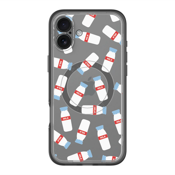 スリムプロテクションプレミアムケース with MagSafe［ おいしいミルク ］