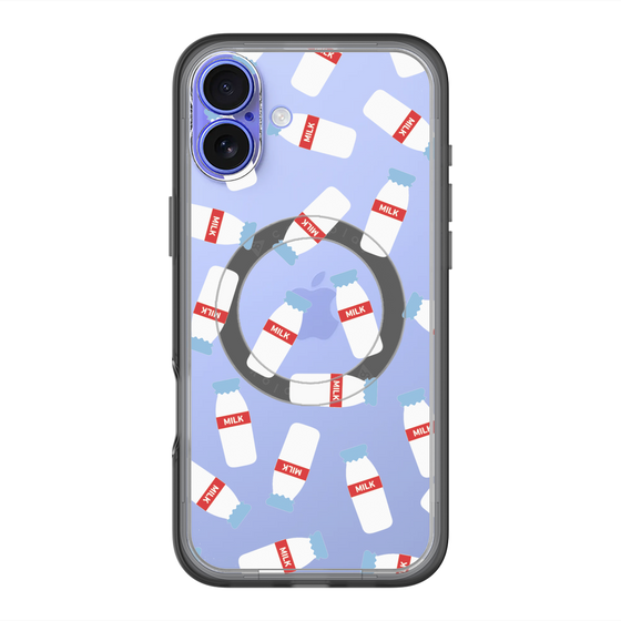 スリムプロテクションプレミアムケース with MagSafe［ おいしいミルク ］