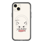 スリムプロテクションプレミアムケース with MagSafe［ 食いしん坊なねこ - White ］