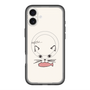 スリムプロテクションプレミアムケース with MagSafe［ 食いしん坊なねこ - White ］