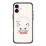 スリムプロテクションプレミアムケース with MagSafe［ 食いしん坊なねこ - White ］