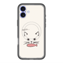 スリムプロテクションプレミアムケース with MagSafe［ 食いしん坊なねこ - White ］