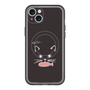 スリムプロテクションプレミアムケース with MagSafe［ 食いしん坊なねこ - Black ］