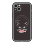 スリムプロテクションプレミアムケース with MagSafe［ 食いしん坊なねこ - Black ］