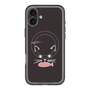 スリムプロテクションプレミアムケース with MagSafe［ 食いしん坊なねこ - Black ］