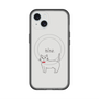 スリムプロテクションプレミアムケース with MagSafe［ 蝶ネクタイねこ - White ］