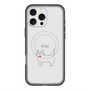 スリムプロテクションプレミアムケース with MagSafe［ 蝶ネクタイねこ - White ］