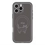 スリムプロテクションプレミアムケース with MagSafe［ 蝶ネクタイねこ - Black ］