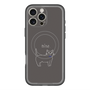 スリムプロテクションプレミアムケース with MagSafe［ 蝶ネクタイねこ - Black ］