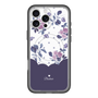 スリムプロテクションプレミアムケース with MagSafe［ ツインドットフラワー - Navy ］