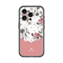スリムプロテクションプレミアムケース with MagSafe［ ツインドットフラワー - Pink ］