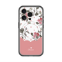 スリムプロテクションプレミアムケース with MagSafe［ ツインドットフラワー - Pink ］