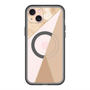 スリムプロテクションプレミアムケース with MagSafe［ マーブルトライアングルパレット - Beige ］
