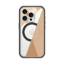 スリムプロテクションプレミアムケース with MagSafe［ マーブルトライアングルパレット - Beige ］
