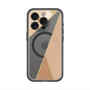 スリムプロテクションプレミアムケース with MagSafe［ マーブルトライアングルパレット - Beige ］