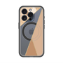 スリムプロテクションプレミアムケース with MagSafe［ マーブルトライアングルパレット - Beige ］
