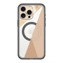 スリムプロテクションプレミアムケース with MagSafe［ マーブルトライアングルパレット - Beige ］