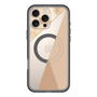 スリムプロテクションプレミアムケース with MagSafe［ マーブルトライアングルパレット - Beige ］