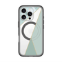 スリムプロテクションプレミアムケース with MagSafe［ マーブルトライアングルパレット - Green ］