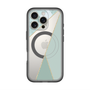 スリムプロテクションプレミアムケース with MagSafe［ マーブルトライアングルパレット - Green ］