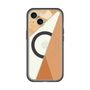 スリムプロテクションプレミアムケース with MagSafe［ マーブルトライアングルパレット - Orange ］