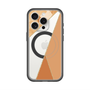 スリムプロテクションプレミアムケース with MagSafe［ マーブルトライアングルパレット - Orange ］