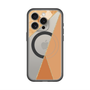 スリムプロテクションプレミアムケース with MagSafe［ マーブルトライアングルパレット - Orange ］
