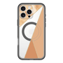 スリムプロテクションプレミアムケース with MagSafe［ マーブルトライアングルパレット - Orange ］