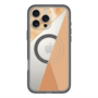 スリムプロテクションプレミアムケース with MagSafe［ マーブルトライアングルパレット - Orange ］