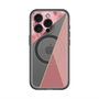 スリムプロテクションプレミアムケース with MagSafe［ マーブルトライアングルパレット - Pink ］