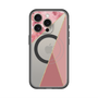 スリムプロテクションプレミアムケース with MagSafe［ マーブルトライアングルパレット - Pink ］